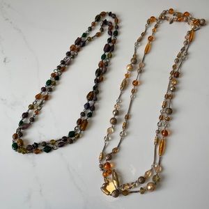 Gorgeous beaded necklaces